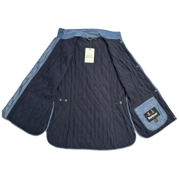 Barbour Wray Quilted Gilet Vest – Blue – Size US8 – NWT - Picture 3 of 6